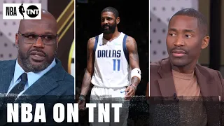 The TNT Tuesday Crew Reacts To Kyrie's Entertaining Return To Brooklyn | NBA on TNT