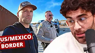 At US/Mexico Border With Arizona Sheriff | HasanAbi reacts