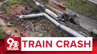 At least 36 dead and 85 others injured after trains collide in Greece