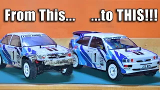 Restoring my 1993 Tamiya Escort Cosworth RS Turbo to It's former Glory!