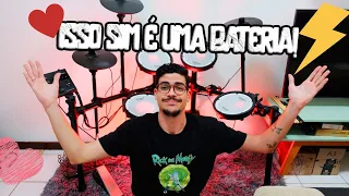 COMPREI A MELHOR BATERIA DO MUNDO! | REVIEW ROLAND TD-O7 DMK