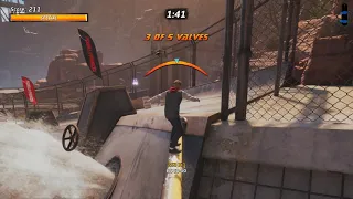 How to "Open 5 Valves" in Downhill Jam - Tony Hawk Pro Skater 1 + 2 Challenge