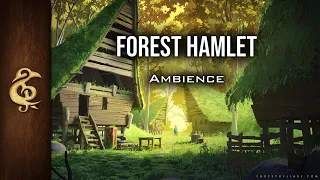 Forest Hamlet | Nature, Medieval Ambience | 1 Hour #dnd