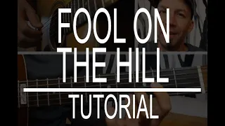 The Fool on the Hill (The Beatles) fingerstyle guitar tutorial - TAB available