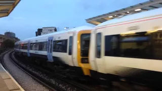 Southeastern Class 465 Arrives At Peckham Rye For Victoria
