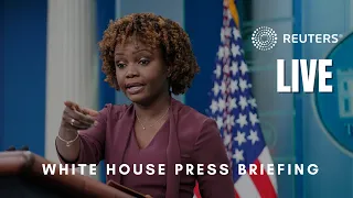 LIVE: White House briefing with Karine Jean-Pierre