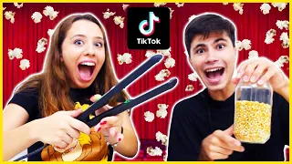 TikTok YEMEK HİLELERİNİ TEST ETTİM MELİS GÖKER