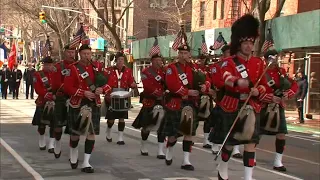 Early celebrations for Saint Patrick's Day kick off in NYC