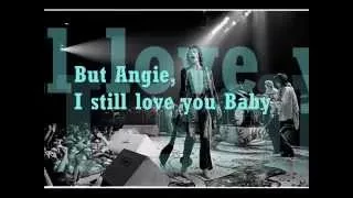 Rolling Stones "Angie" + Lyrics