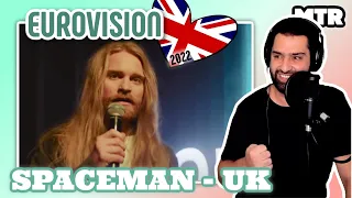 UK Eurovision 2022 Reactionalysis (Reaction) Sam Ryder - Space Man. Music Teacher Analyses