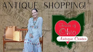 HUGE ANTIQUE MALL!! Antique & Vintage Shop-Along At The Heart Of Ohio Antique Mall.