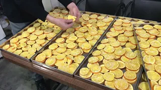 Dondurarak Kurutma, Freeze Dryer, Yerli Üretim, Portakal Kurusu, Dried Orange