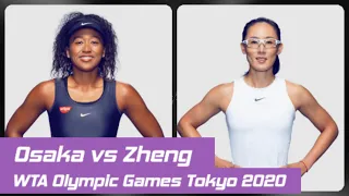 Naomi Osaka vs Zheng Saisai - Olympic Games Tokyo 2020