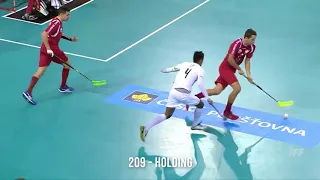 Floorball Referees - WFC2018 - Penalties examples