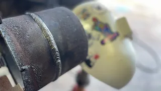 Downhill Welding on Roll Out  (6010/8010)