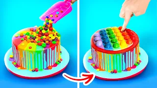 YUMMY CAKE DECORATING CHALLENGE || Fantastic DIY Cake Decorating Ideas And Food Tips By 123GO! HACKS