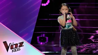 Kristiane llenó el escenario de ternura y talento. | La Voz Kids