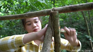 FULL VIDEO: 7 Days Solo Bushcraft, Survival Alone in the Rainforest - LIVING OFF GRID