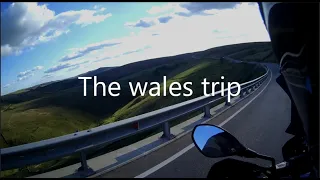 motorcycle touring /camping in wales, horse shoe pass , ponderosa biker café, the £9 camp site.