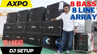 Boom Boom⚡️ DJ Setup 8 Bass 8 Line array 7 Amplifiers pura set with price @VkiVan