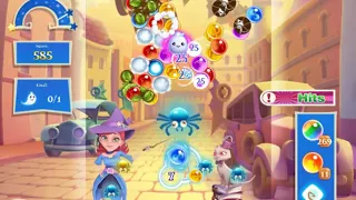 Bubble Witch 2 Saga Level 2937 with no booster & 3 bubbles left