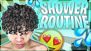 My Shower Routine For Curly Hair / Perm | Curly Hair Shower Routine 💧