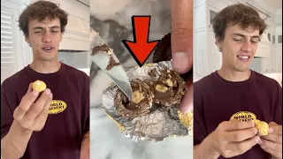 Are there WORMS in my chocolate?? 🤮 - #Shorts