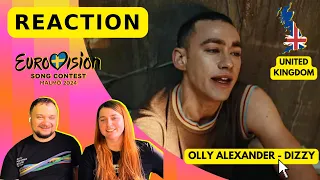 🔊 Реакція на Olly Alexander - 'Dizzy' - United Kingdom 🇬🇧 | Eurovision 2024