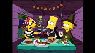 The Simpsons Burger King Spooky Lights ups Commercial (2001)