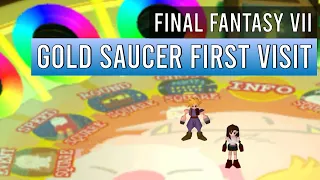 First visit to the Gold Saucer in Final Fantasy 7 explained