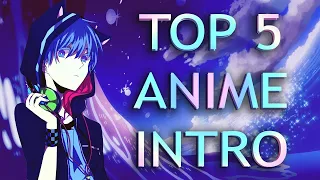 Top 5 anime op(افضل 5 مقدمات انمي) الجزء الاول