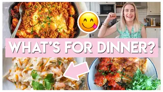 4 Easy Dinner Ideas + Recipes | What's for dinner? | Becky Excell