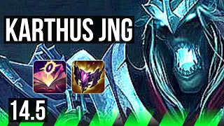 KARTHUS vs KHA (JNG) | 17/2/10, Legendary, 500+ games | NA Challenger | 14.5