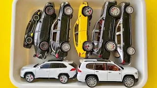 Box Full Of Diecast Cars, Maybach, Lexus, Lamborghini, Brabus Rocket, Toyota
