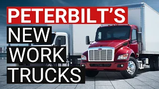 We got to test drive Peterbilt's new medium duty models