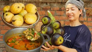Have You Seen This Food? How To Make Traditional Food In Local Village