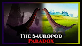 The Sauropod Paradox in Dinosaur Survival Games