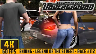 Need for Speed: Underground - Ending - Legend of the Street - Race #112 (4K 60FPS) No Commentary