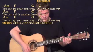 Go Your Own Way (Fleetwood Mac) Strum Guitar Cover Lesson in C with Chords/Lyrics