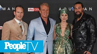 Find Out How The 'Aquaman' Cast Achieved The Films Underwater Fight Scenes | PeopleTV