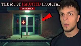 TRAPPED IN MOST HAUNTED HOSPITAL - The Most Scared Ive Ever Been (VERY TERRIFYING)