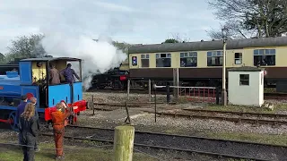 4110 and 46447 East Somerset Railway Steam Gala 2023