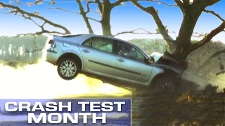 Crash Test Month: Crashing Into A Tree At 55mph