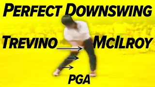 Golf: Lee Trevino + Rory Mcilroy Swing |How The Downswing Really Works|-  Craig Hanson Golf