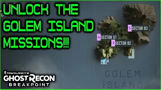 Ghost Recon Breakpoint Steps to try to get Golem Missions Unlocked!!! 4K No Commentary