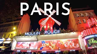 Paris Red Light District: Moulin Rouge Paris, Pigalle, Montmartre, Paris Nightlife
