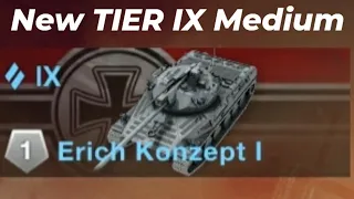 Erich Konzept 1 Spotted 👀 New Tier IX German medium Tank on test | WOTB | WOTBLITZ