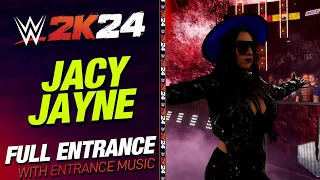 JACY JAYNE WWE 2K24 ENTRANCE - #WWE2K24 JACY JAYNE ENTRANCE THEME