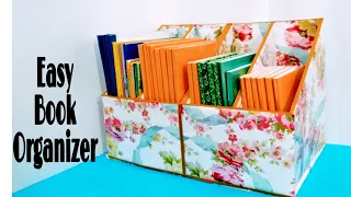 How To Make Book Holder | DIY Book Organizer | Best Out Of Waste