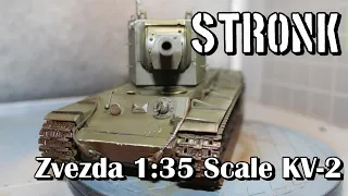 Stronk!  Zvezda 1:35 Scale KV-2